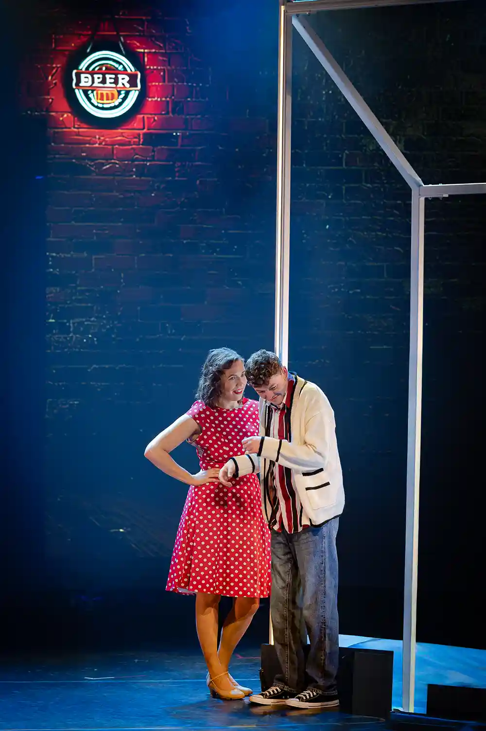 Jack Brosnan and Bronagh Murphy in All Shook Up - Killarney Musical Society
